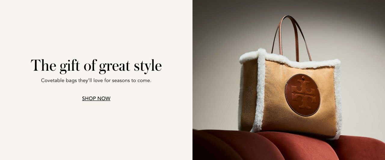 The gift of great style. Covetable bags they will love for seasons to come.