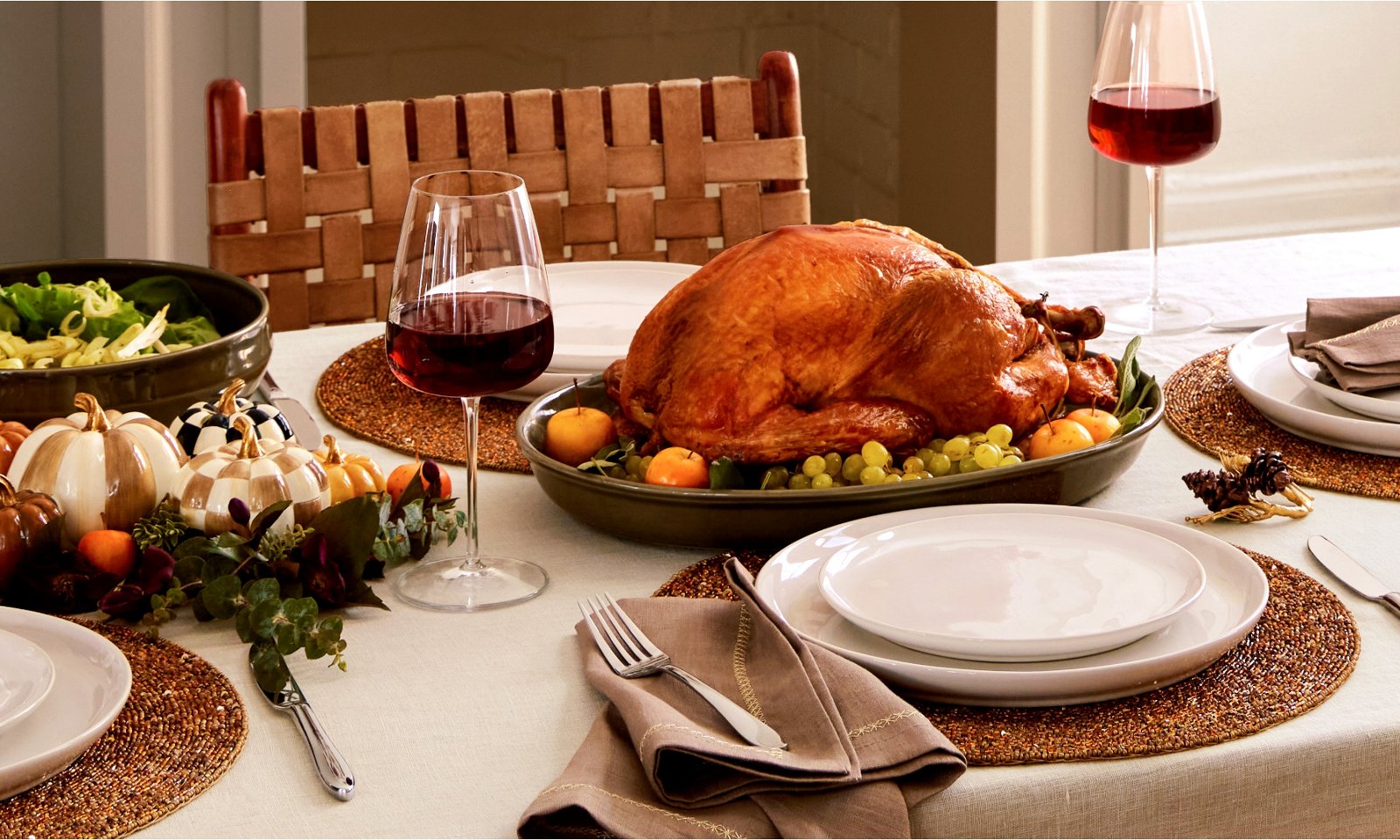 10 to 60% off kitchen and dining. Because it is your year to host Thanksgiving.