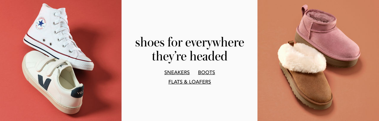 Shoes for everywhere they are headed.