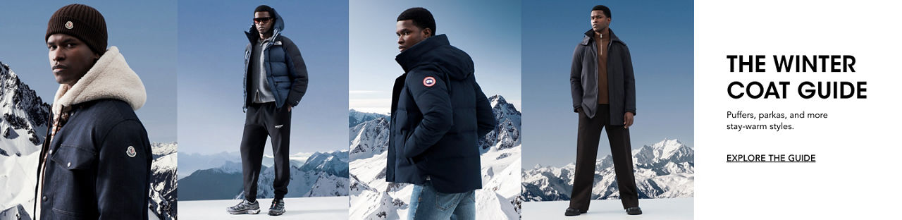 The winter coat guide. Puffers, parkas, and more stay warm styles.