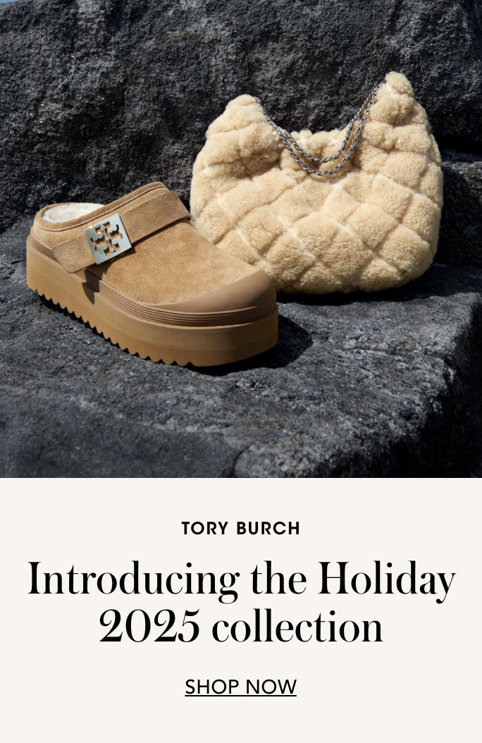 Tory Burch Holiday 2025 Collection.