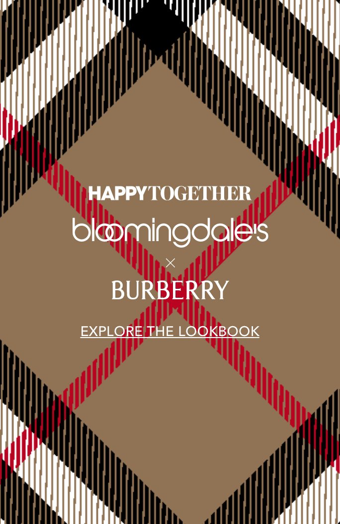 Bloomingdale's x Burberry.