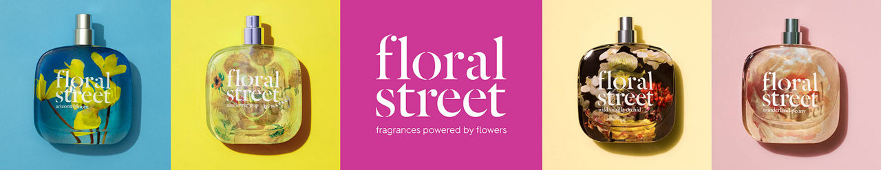 Floral Street. Fragrances powered by flowers.