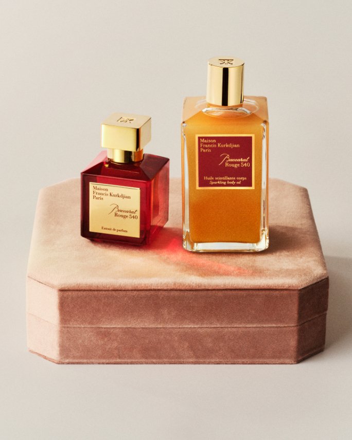 Maison Francis Kurkdjian fragrance bottle.