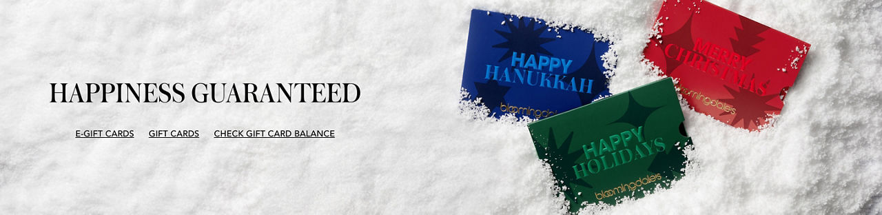 Happiness Guaranteed with Gift Cards 