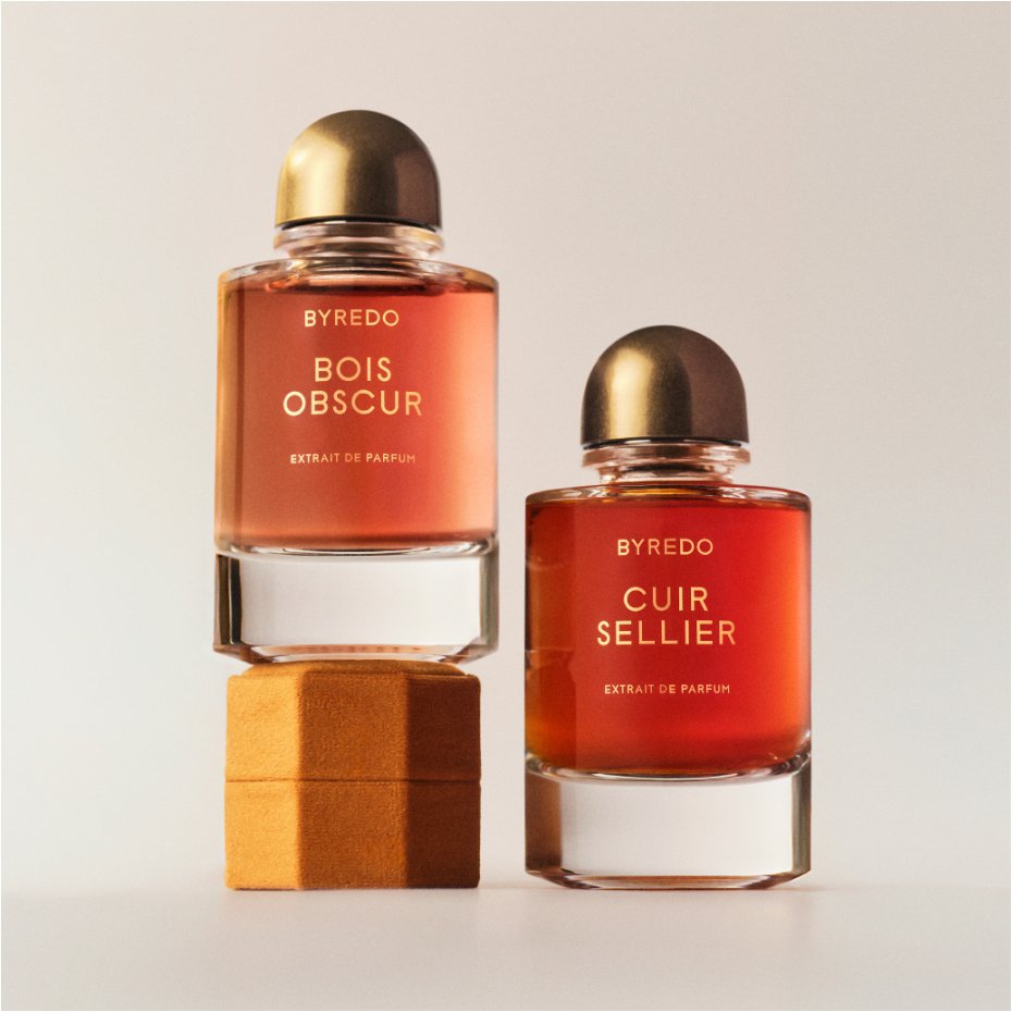 2 bottles of Byredo Night Veils collection fragrance.