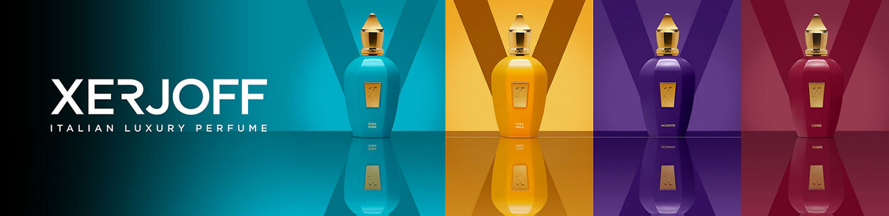 Xerjoff Italian luxury perfume.