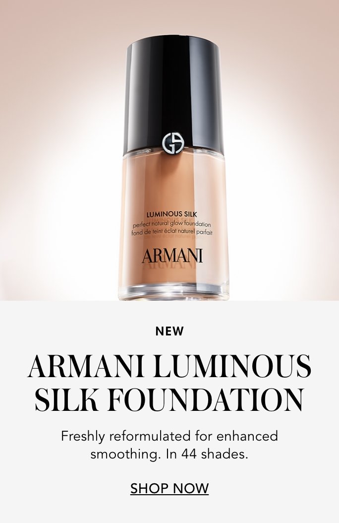 Armani Luminous Silk Foundation.