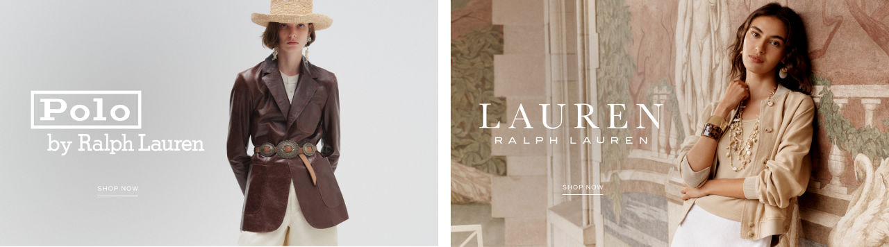 Polo by Ralph Lauren and Lauren Ralph Lauren.