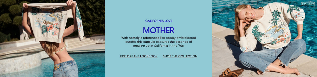 California Love. Mother. With nostalgic references, this capsule captures the essence of growing up in California in the seventies.