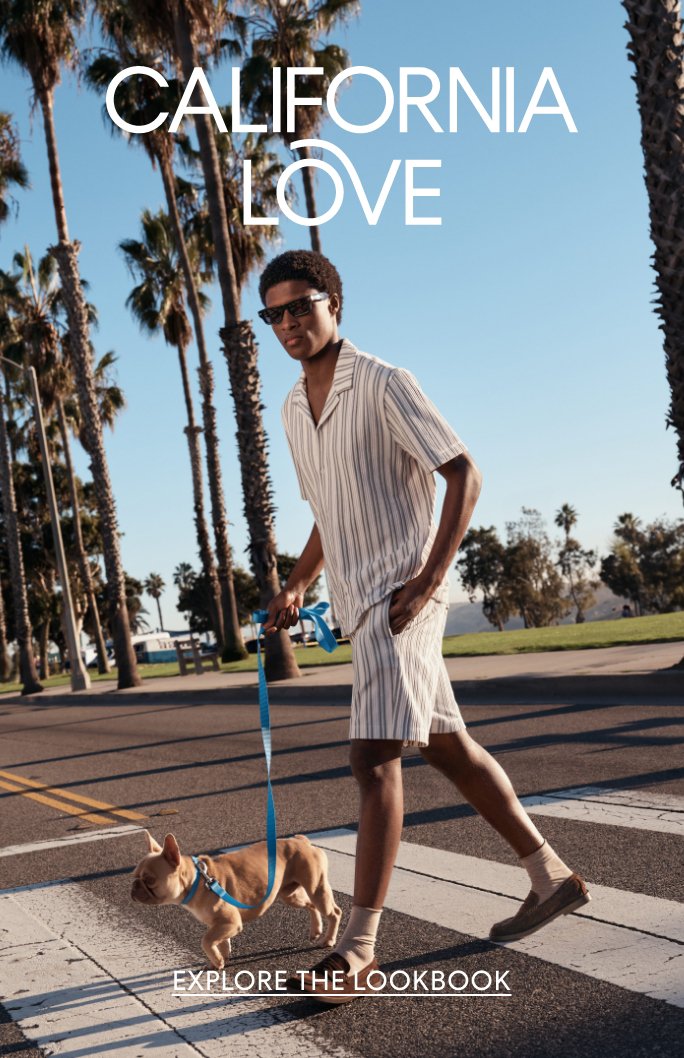 SHOP CALIFORNIA LOVE, MEN.