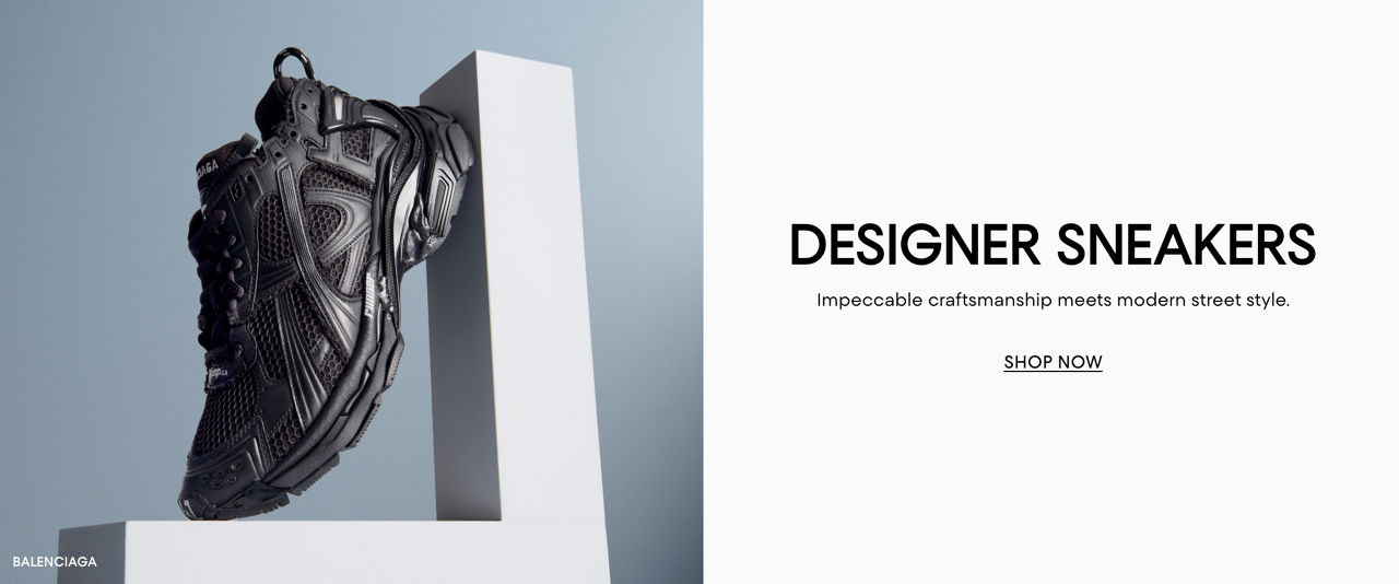 Designer sneakers. Impeccable craftsmanship meets modern street style.