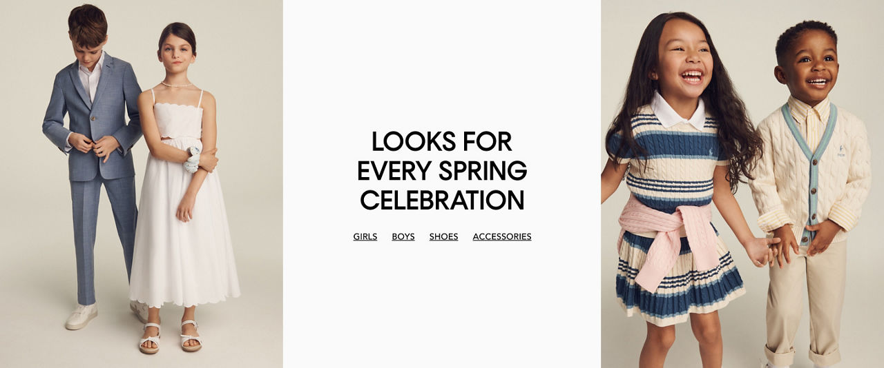 Looks for every spring celebration.