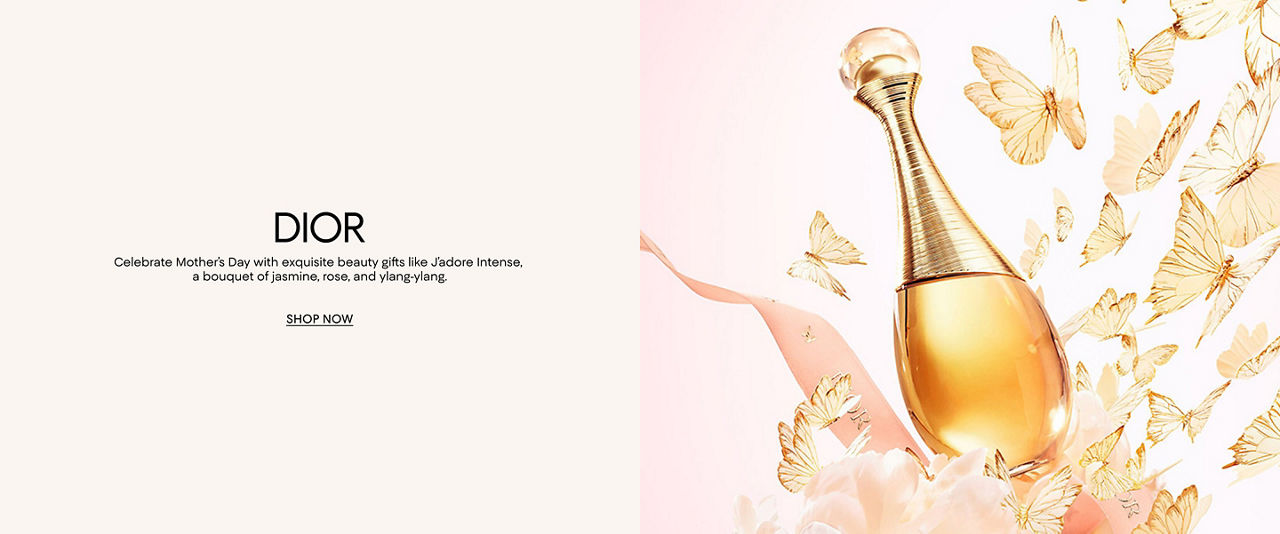 Dior. Celebrate Mothers Day with exquisite beauty gifts like Jadore Intense, a bouquet of jasmine, rose & ylang ylang.