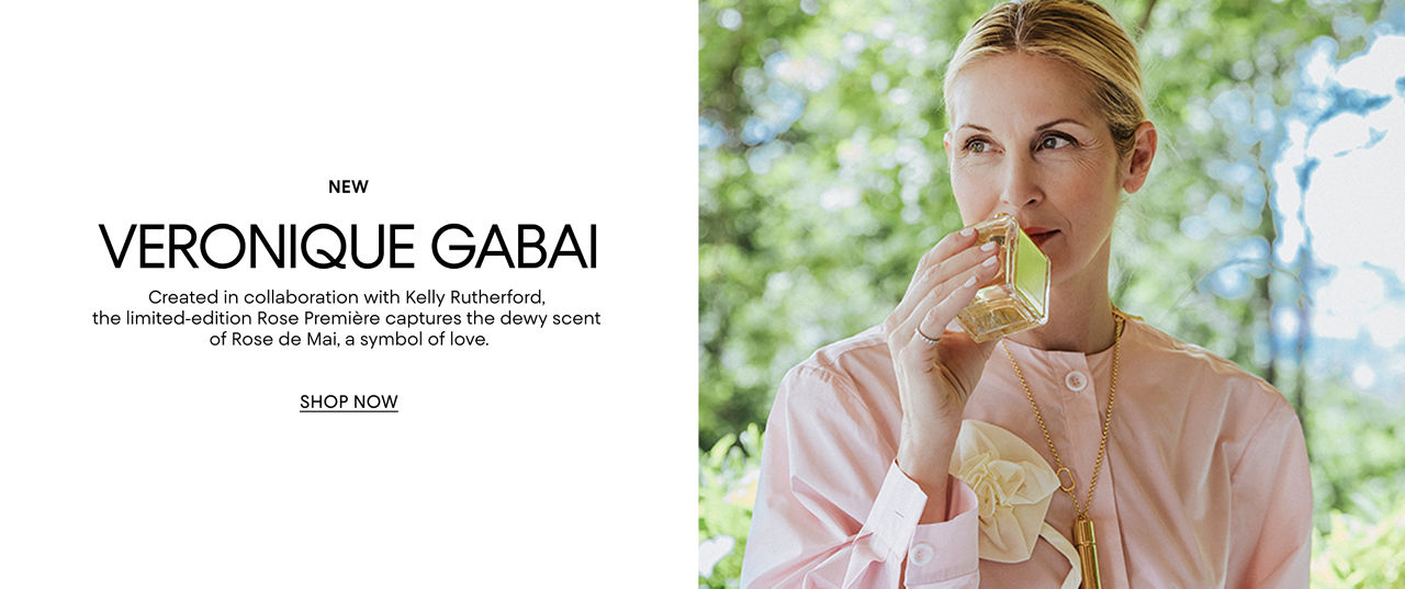 New Veronique Gabai. Created in collaboration with Kelly Ruthorford, limited edition Rose Premiere captures the scent of rose de mai.