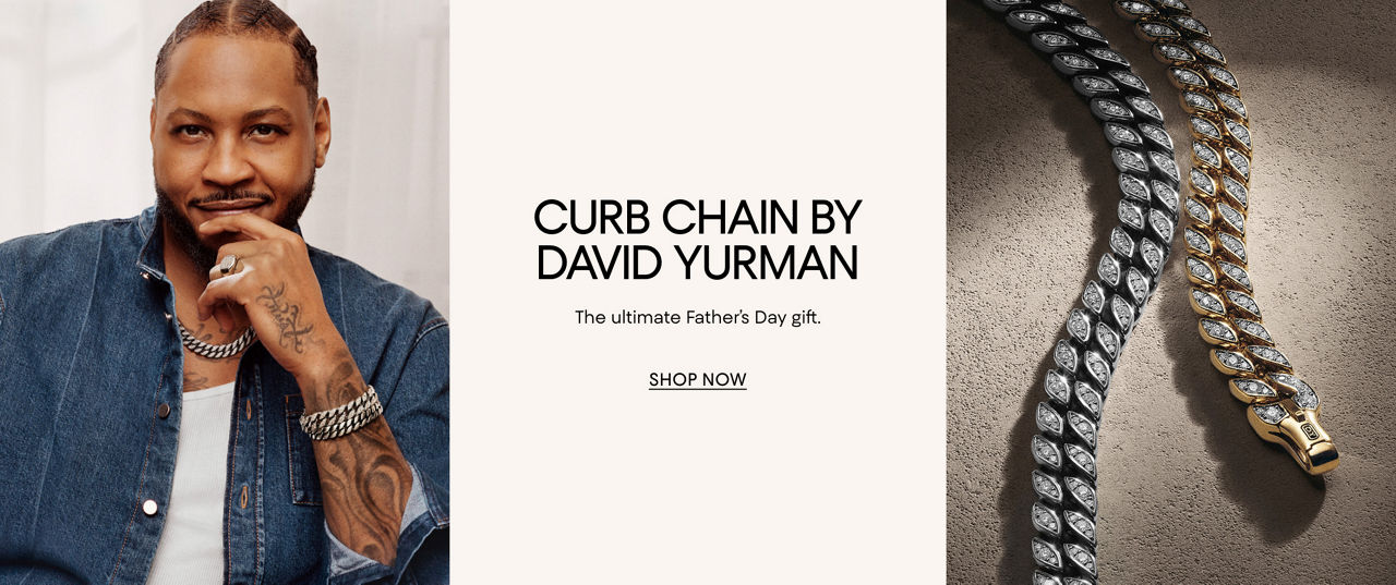 Curb chain by David Yurman. The ultimate Fathers Day gift.