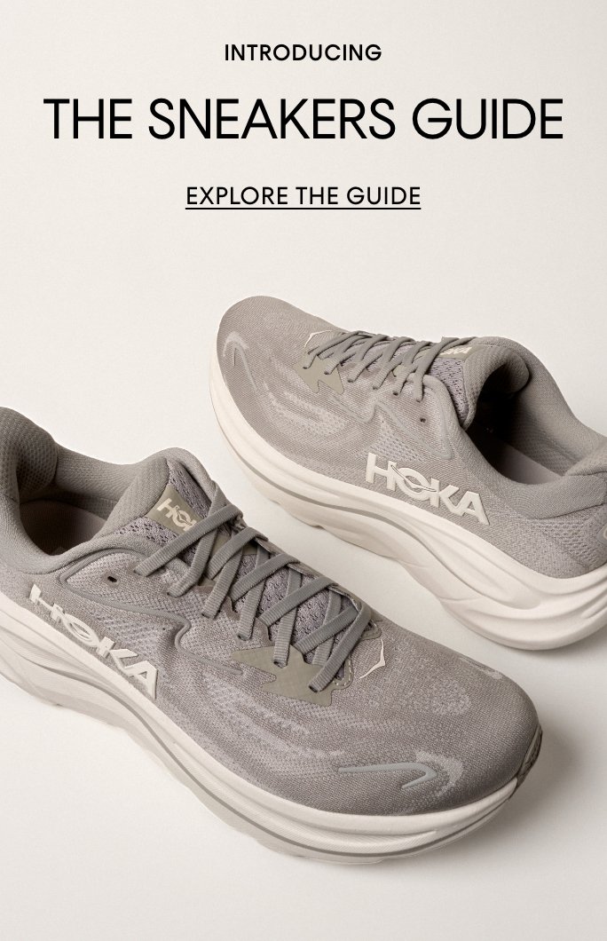 Introducing the sneaker guide.