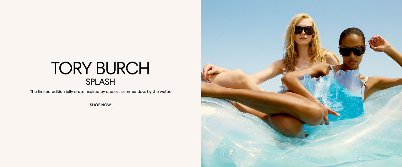 Tory Burch splash. The limited-edition jelly drop, inspired by endless summer days by the water.