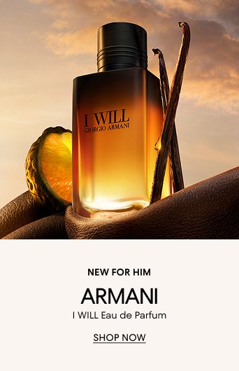 New for him. Armani I will eau de parfum.