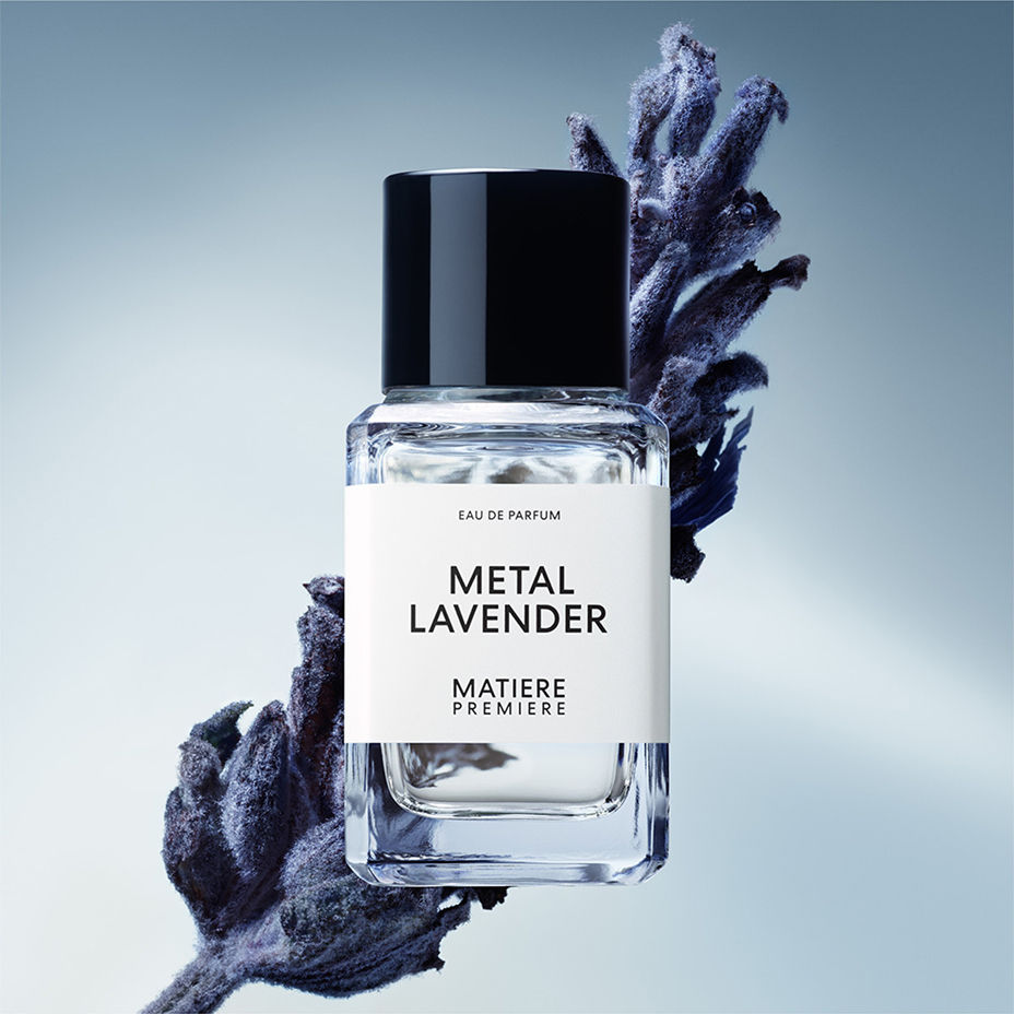 Matiere Premiere Metal Lavender. A vibrant contrast of French lavenders, one metallic & one floral.