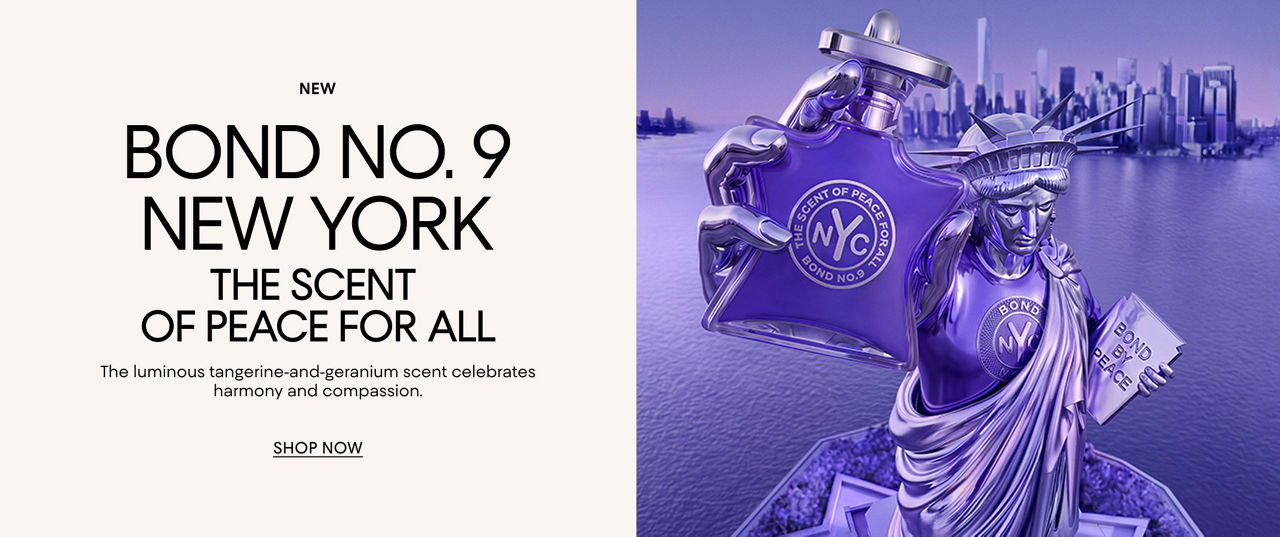 Bond No 9 New York. The luminmous tangerine and geranium scent celebrates harmony and compassion.