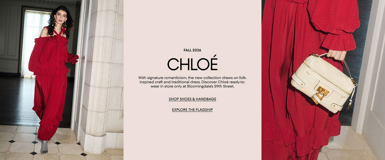 Fall 2026. Chloe. With signature romanticism, the new collection draws on folk inspired craft & traditional dress.
