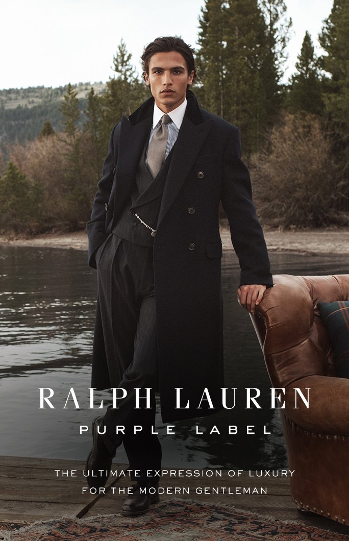 Ralph Lauren Purple Label. The ultimate expression of luxury for the modern gentleman.