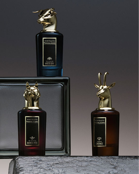 Luxe fragrances. Shop Penhaligons.