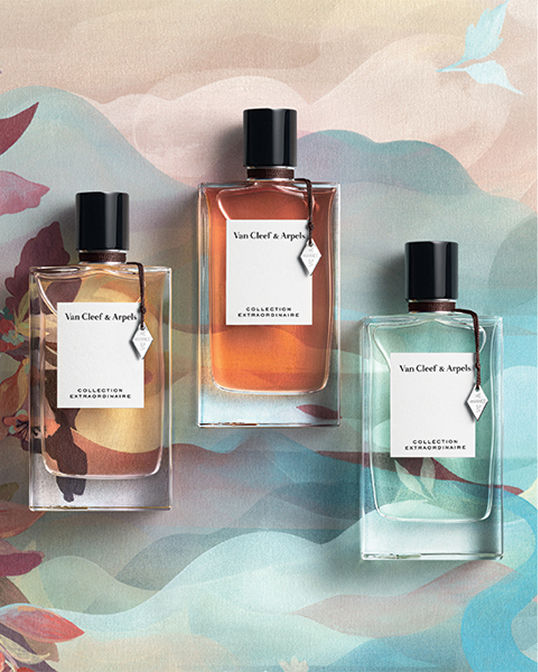 Luxe fragrances. Shop Van Cleef and Arpels.