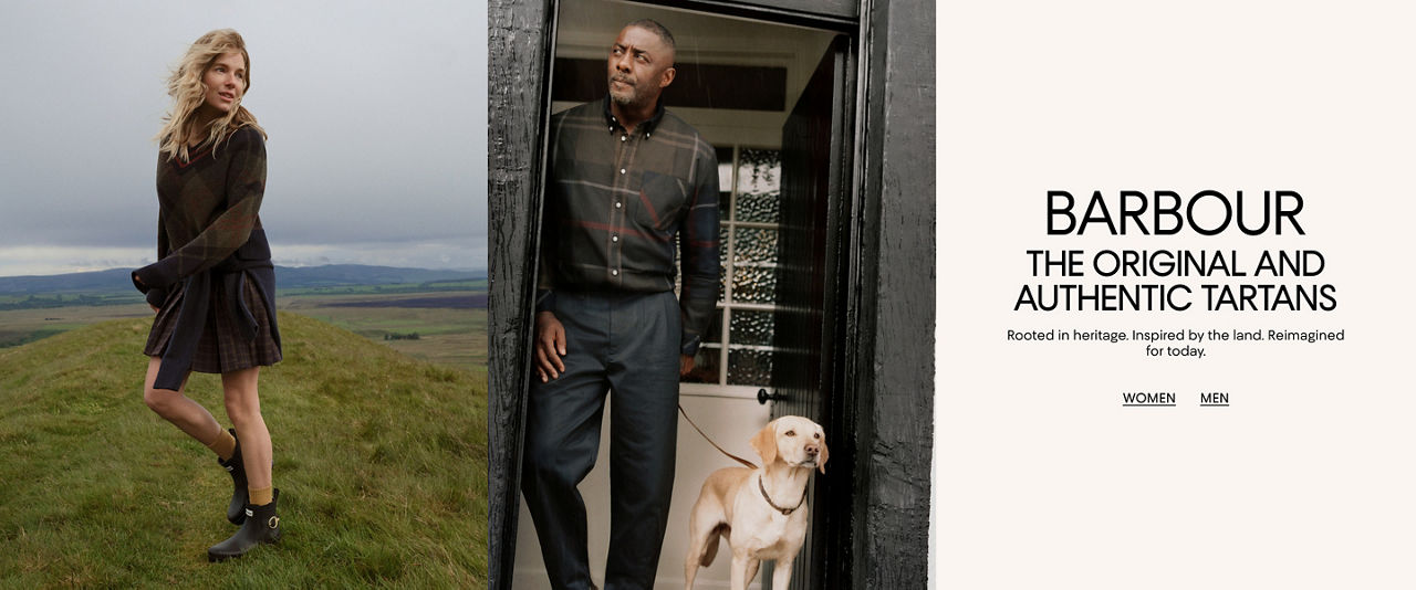 Barbour tartans. Rooted in heritage. Inspired by the land. Reimagined for today.