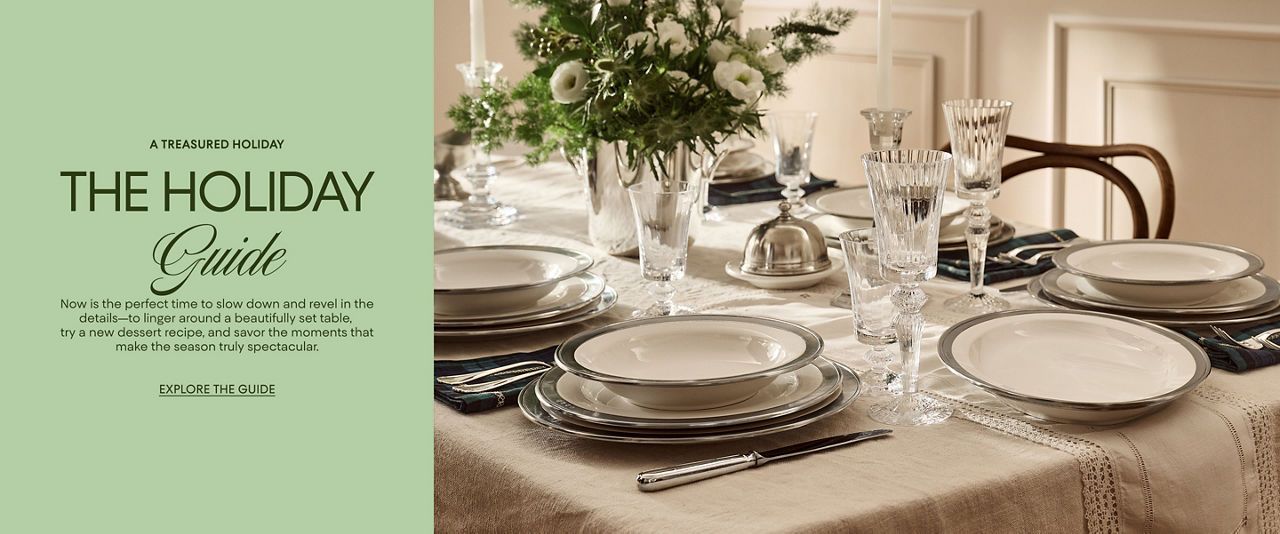 A treasured holiday. The Holiday guide. Savor the moments that make the season truly spectacular.