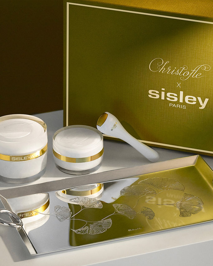 Cool collabs. Sisley Paris and Christofle.