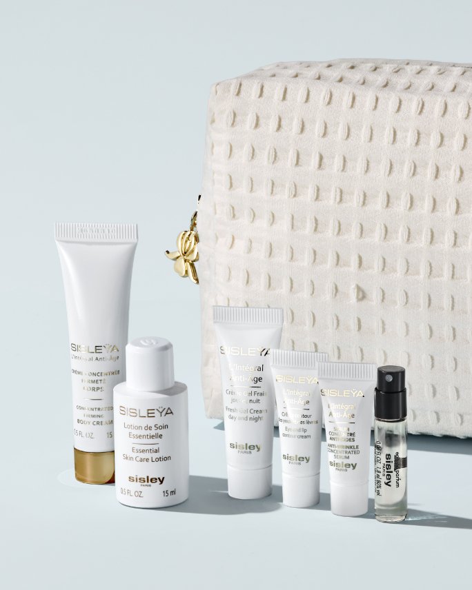 Sisley Paris. Free 7 piece gift with any $350 Sisley Paris purchase. A $261 value.