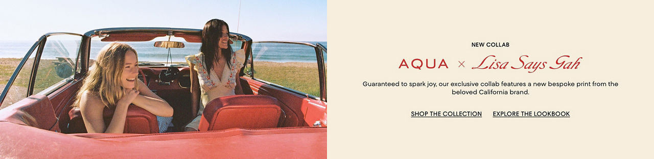 AQUA x Lisa Says Gah.