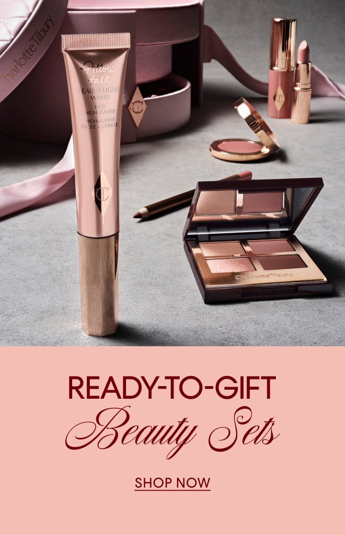 Shop ready to gift beauty sets.