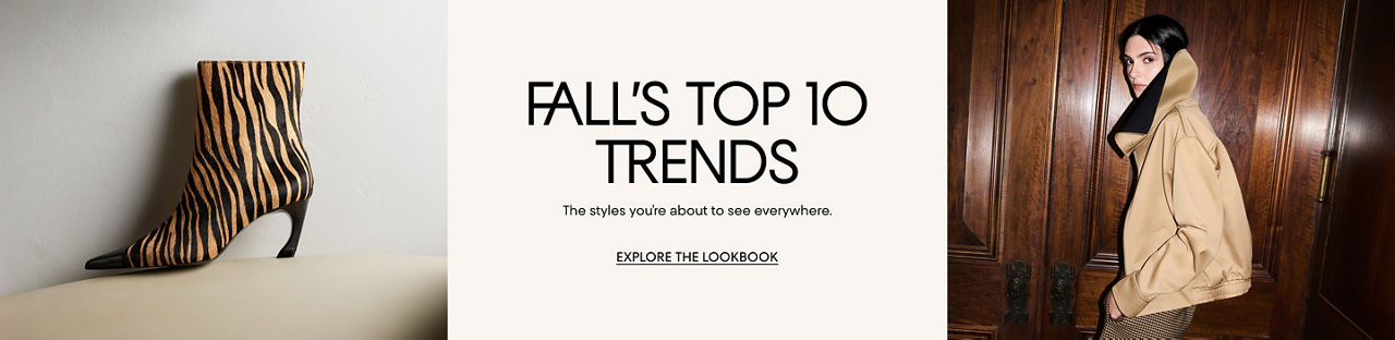 Falls top trends. The styles you are about to see everywhere.