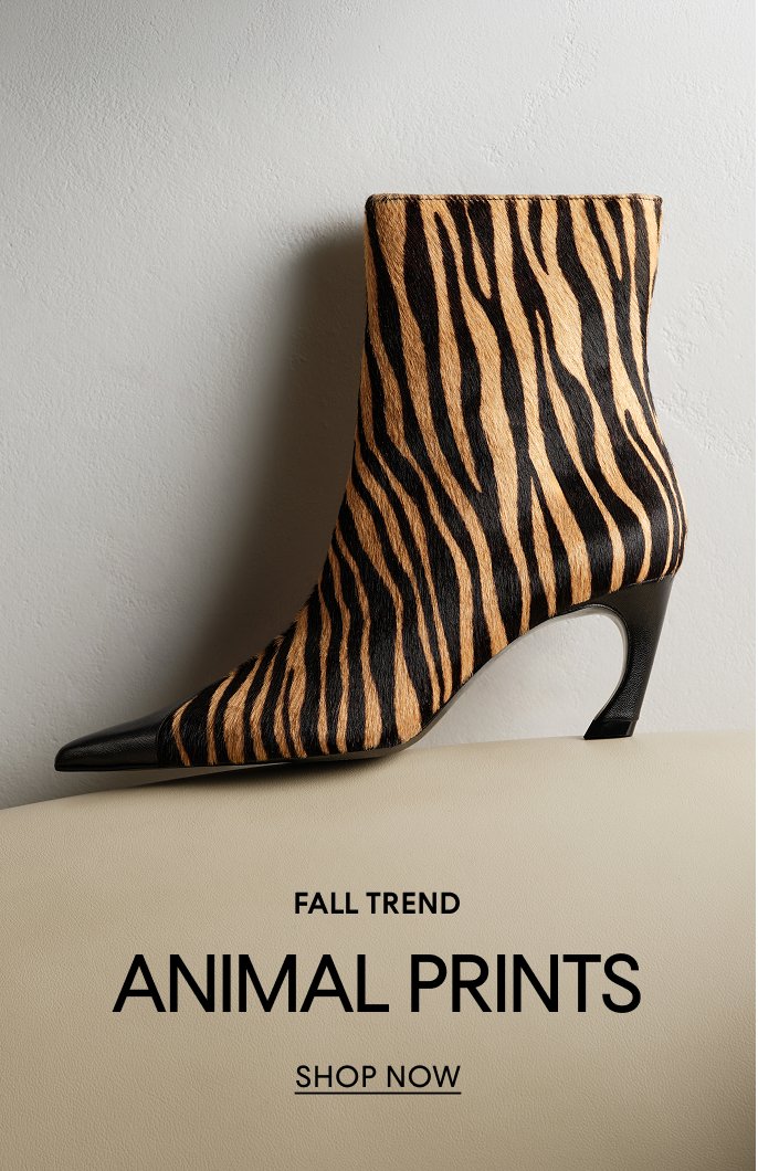 Fall trend. Animal prints.