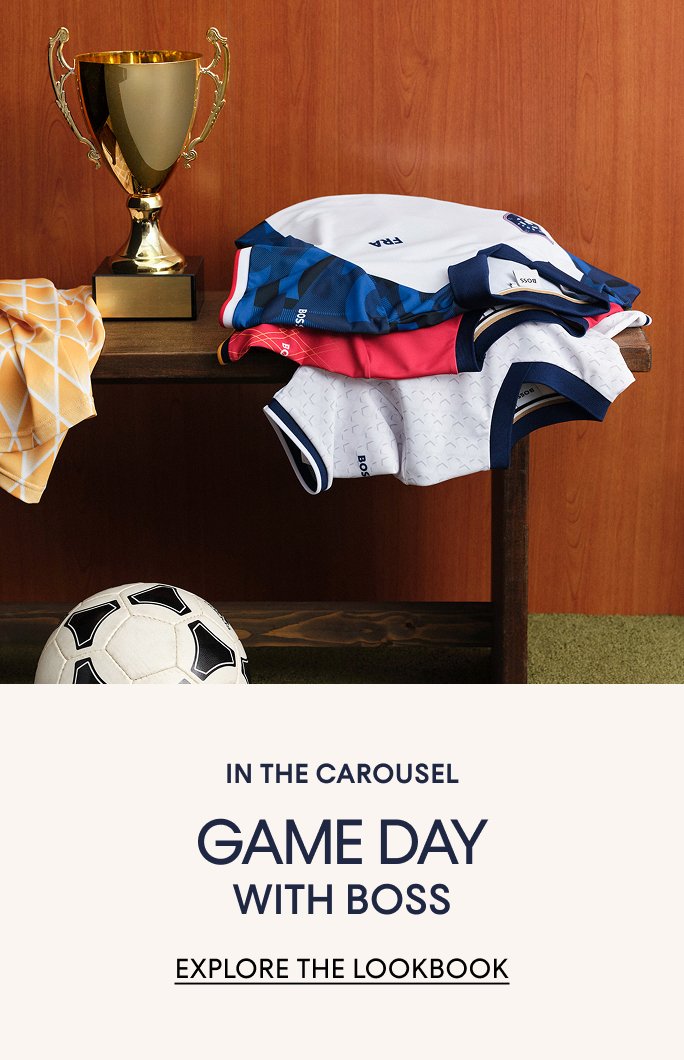 In the Carousel. Game day with Boss.
