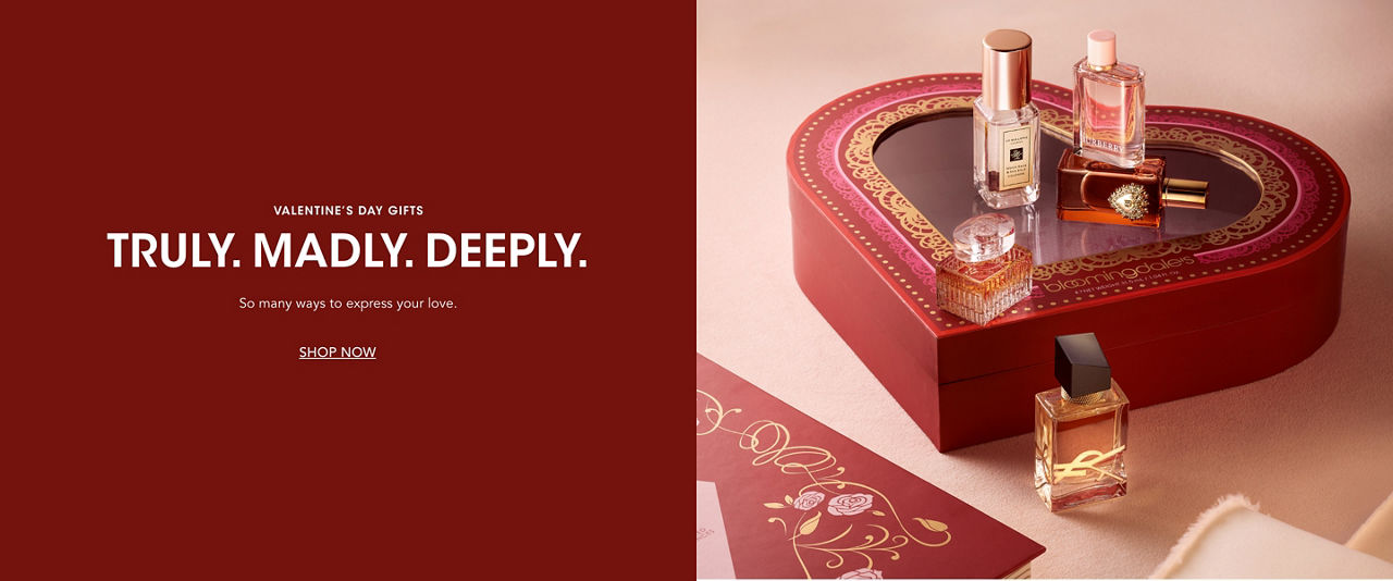 Valentines Day gifts. Truly. Madly. Deeply. So many ways to express your love.
