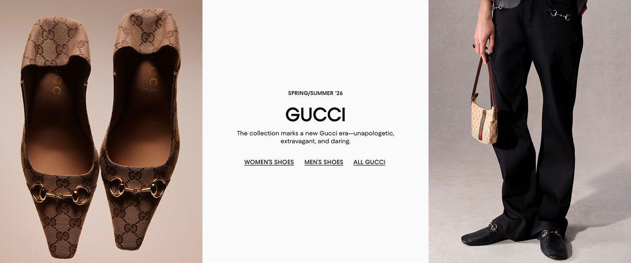 Spring summer 26. Gucci. The collection marks a new Gucci era, unapologetic, extravagant & daring.