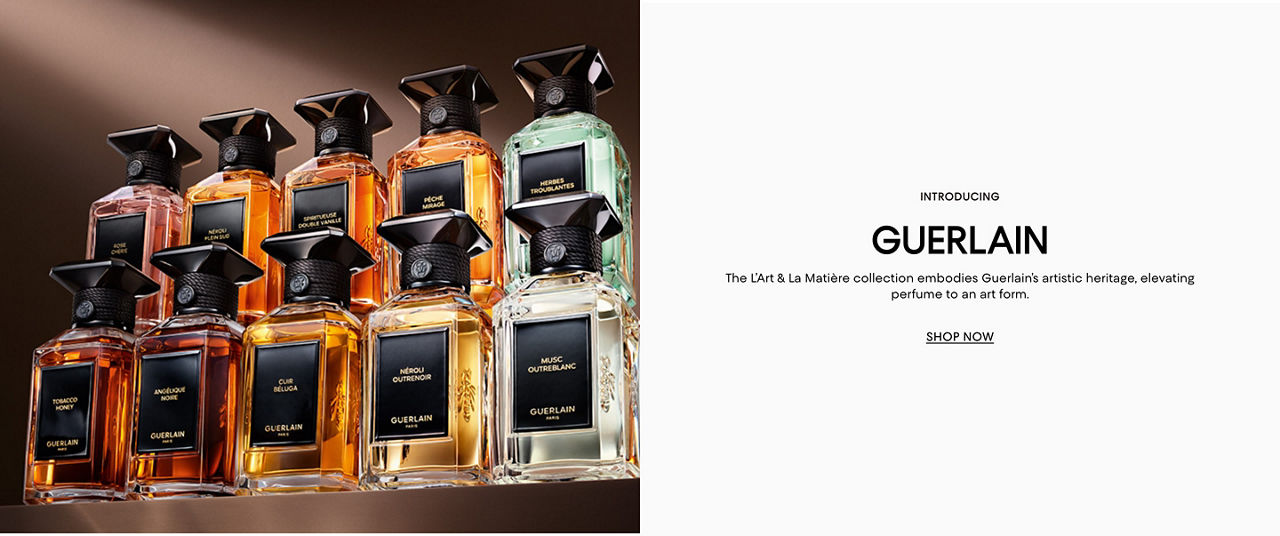 Introducing Guerlain. The L art & La Matiere collection embodies Guerlains artistic heritage, elevating perfume to an art form.