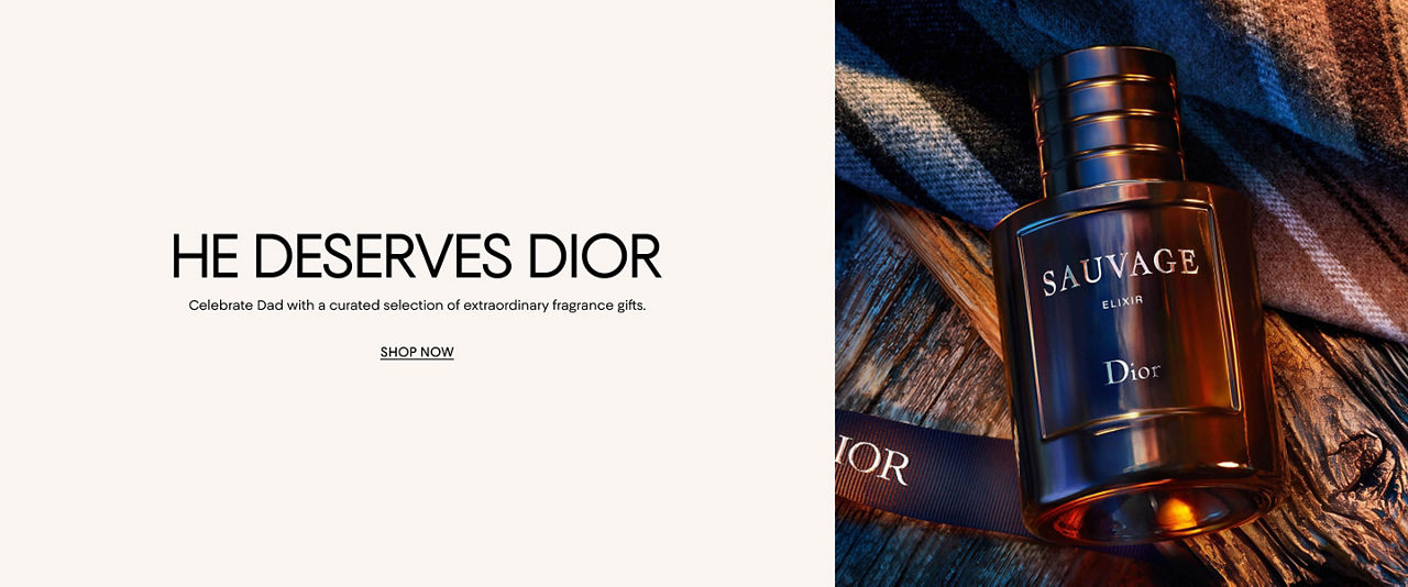 He deserves Dior. Celebrate dad with a curated selection of extraordinary fragrance gifts.