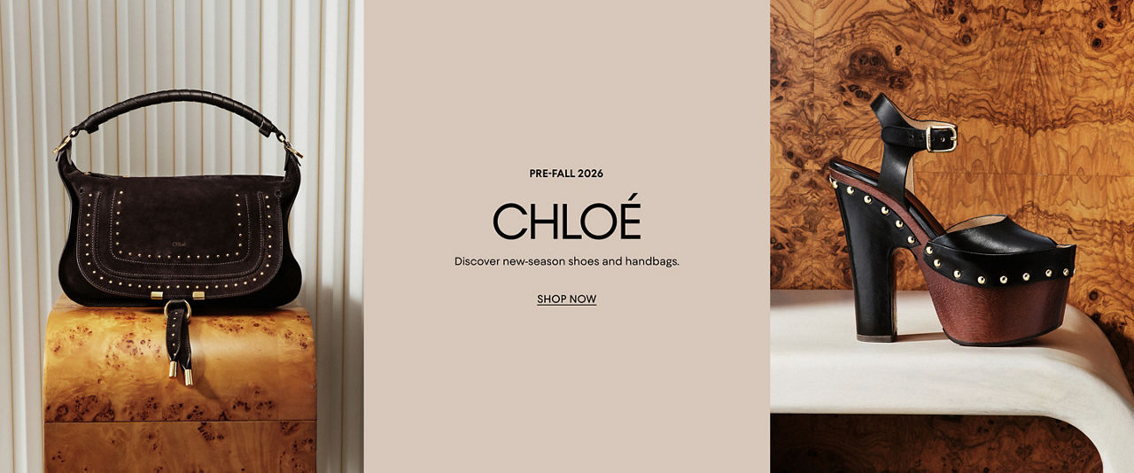 Pre fall 2026. Chloe. Discover new season shoes and handbags.