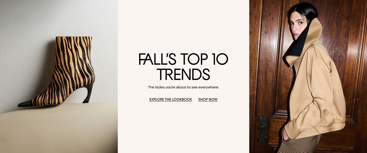 Falls top 10 trends. The styles you are about to see everywhere.
