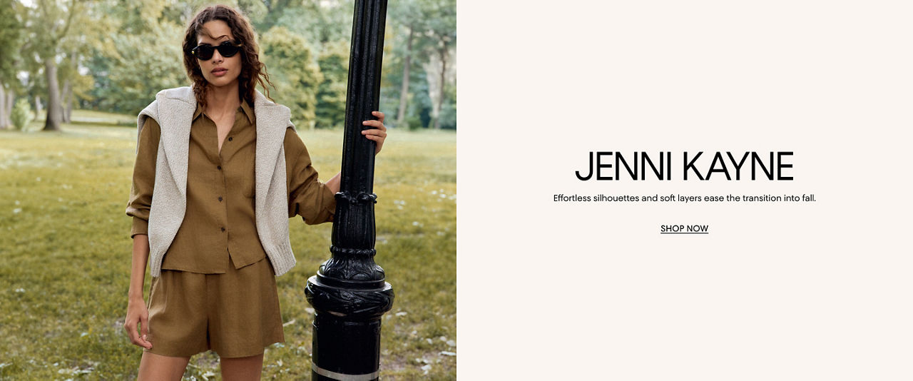 Jenni Kayne. Effortless silhouettes and soft layers ease the transition into fall.