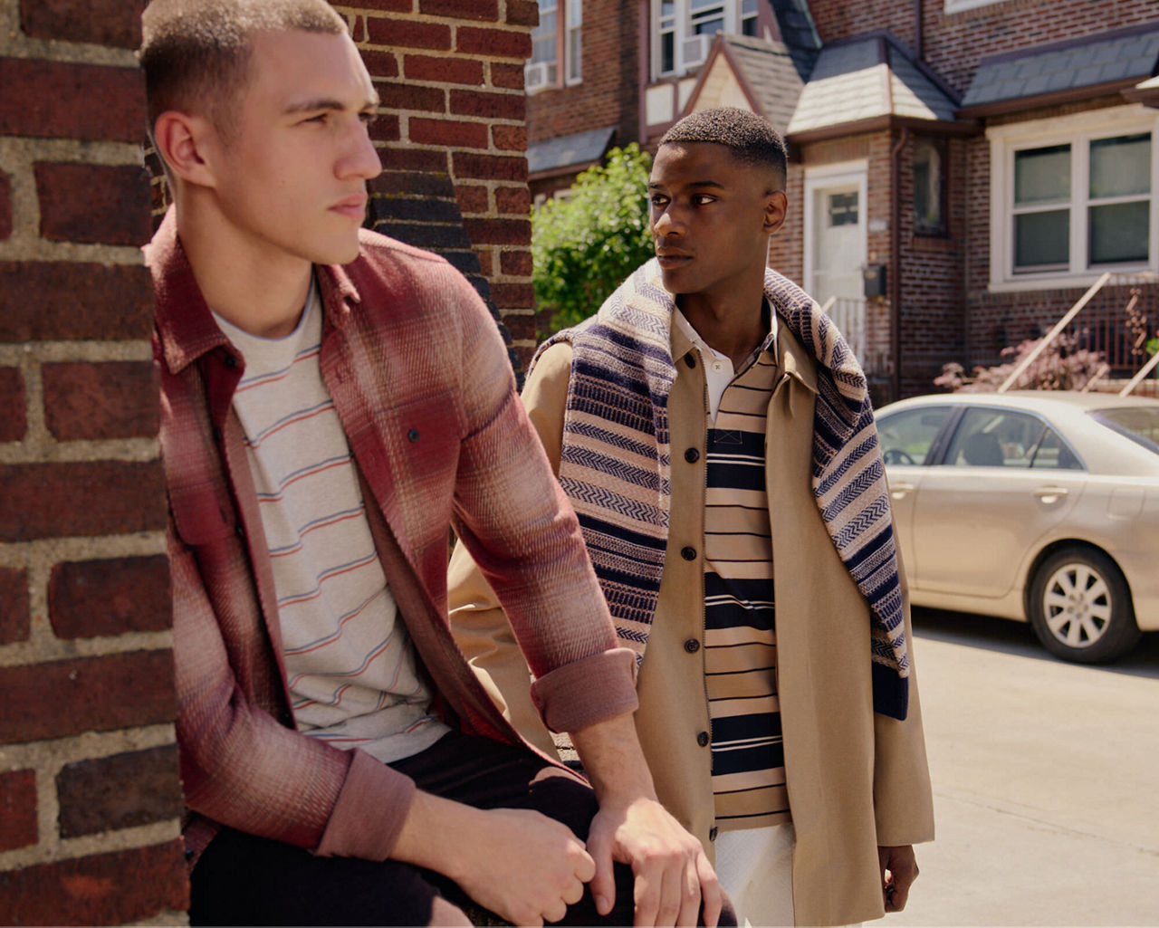 British prep. Tarton, toggles & retro sport silhouettes lend heritage charm to the seasons casual vibe.