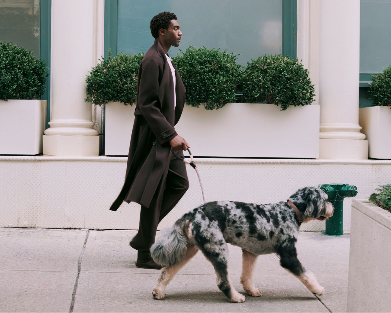 Easy refinement. A softness runs through the fall collections, from textures to the color palette.
