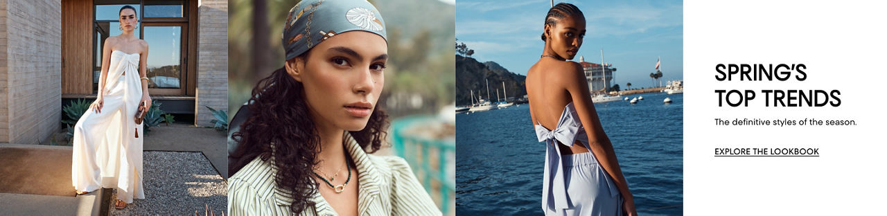 Spring's top trends. The definitive styles of the season.