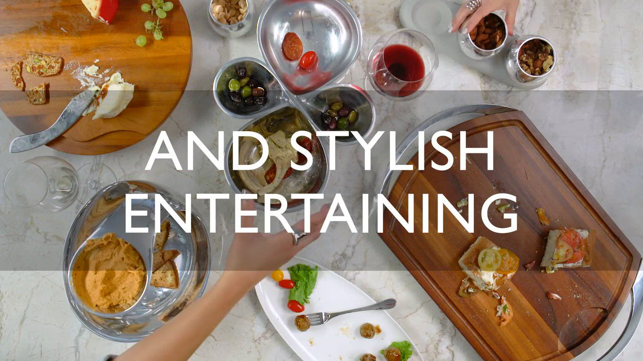 ナンベ ブレード チップ & ディップ Namb Braid Chip &Dip Braid Chip & Dip | Nambé