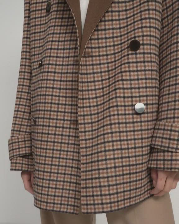 Theory Dorado Faux Fur Collar Peacoat | Bloomingdale's